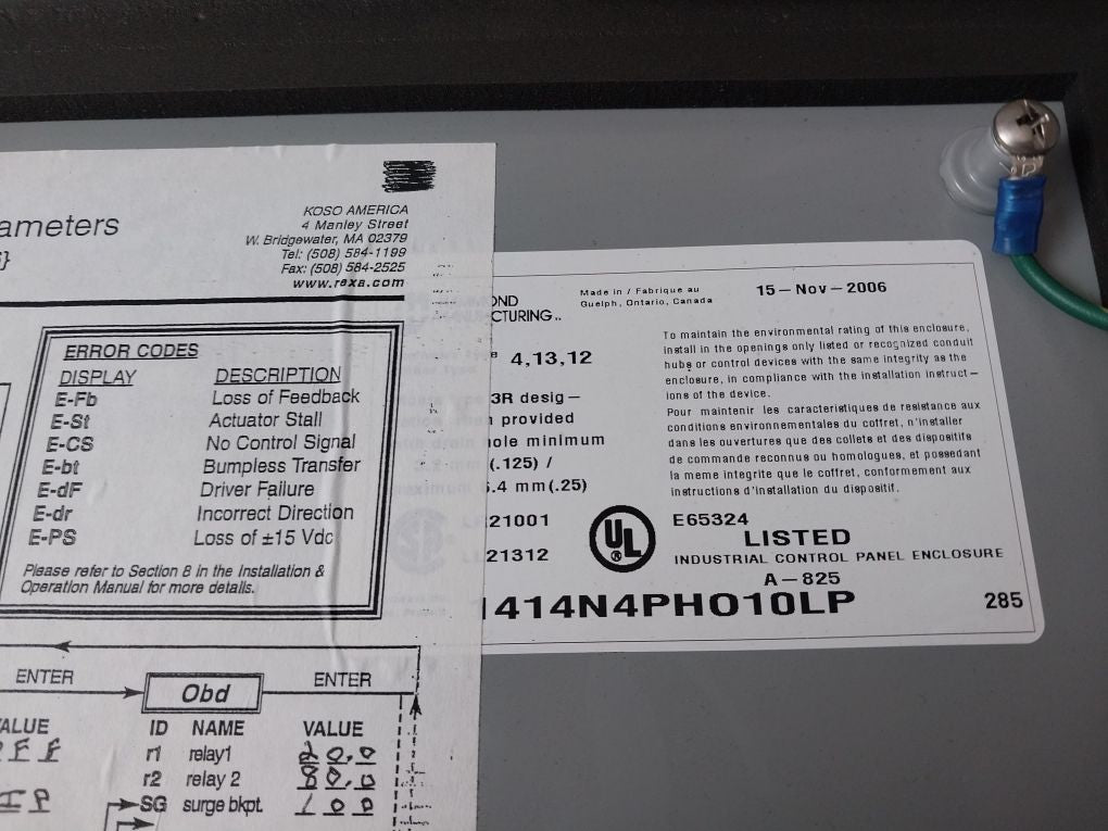 Rexa L4000-4-c-p-c2 Actuators And Drives