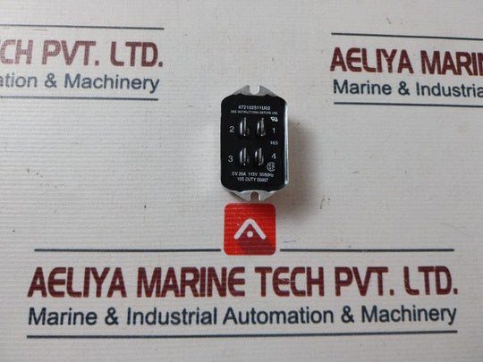Rexnord 472102511U02 Sinpac Switch 25A 115V 50/60Hz