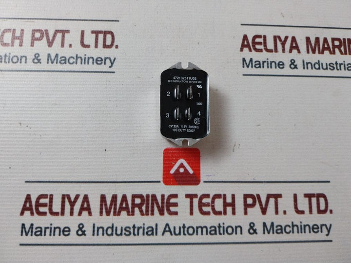 Rexnord 472102511U02 Sinpac Switch 25A 115V 50/60Hz
