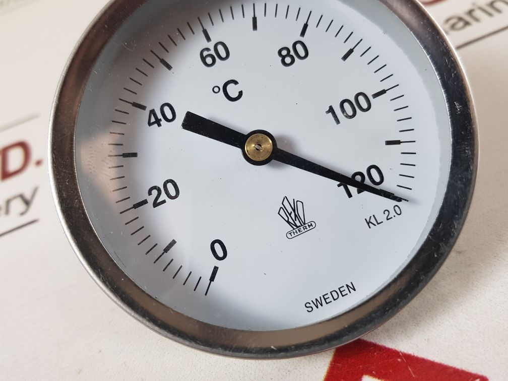 Set Of 2X Rexotherm Kl 2.0 Thermometer 0 To 120 °C
