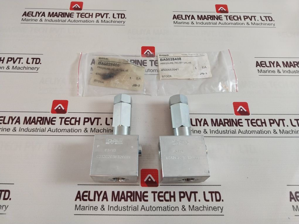 Rexroth 051202030320000 Oil Control Pressure Relief Valve
