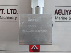 Rexroth 051202030320000 Oil Control Pressure Relief Valve