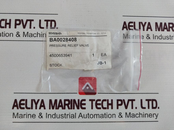Rexroth 051202030320000 Oil Control Pressure Relief Valve
