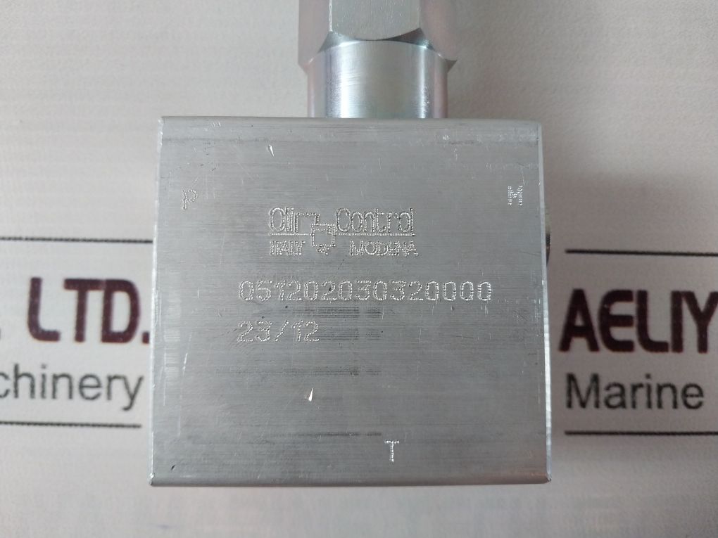 Rexroth 051202030320000 Oil Control Pressure Relief Valve 