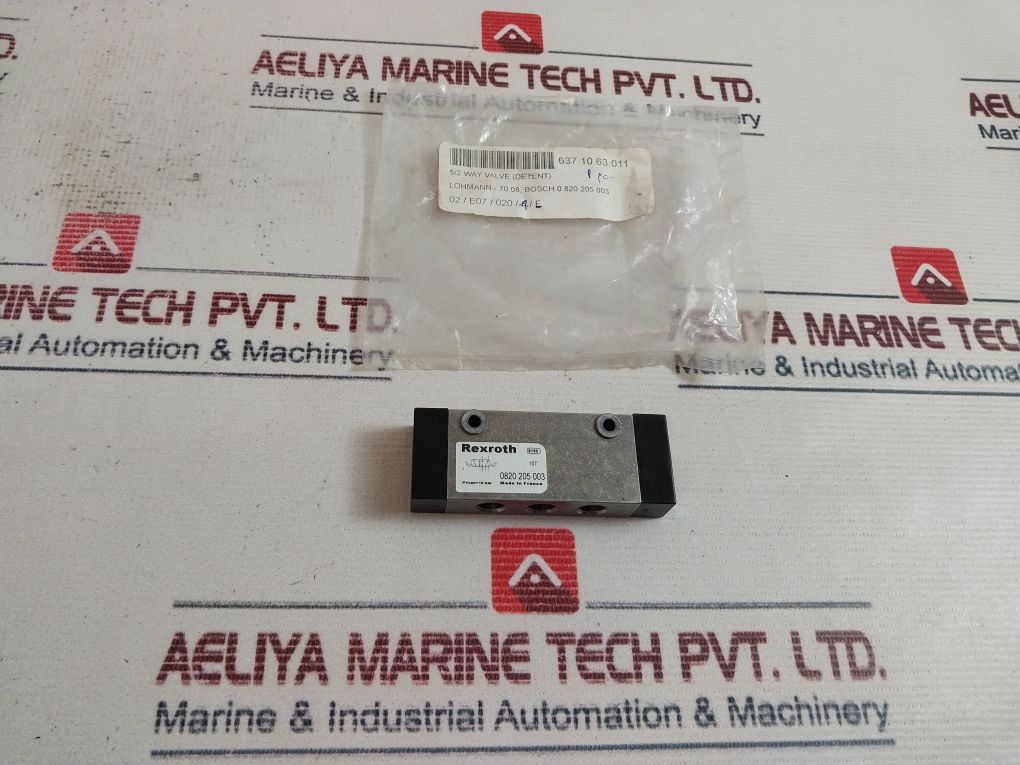 Rexroth 0820 205 003 5/2 Way Air Pilot Valve