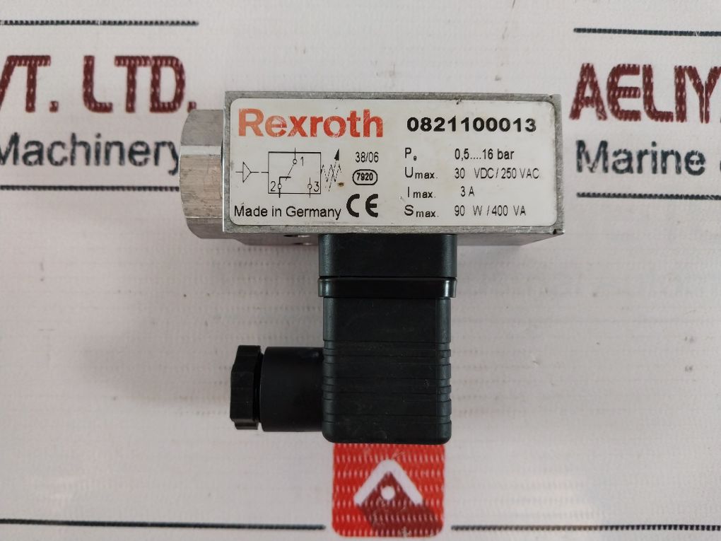 Rexroth 0821100013 Pressure Switch 30 Vdc/250 Vac