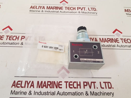 Rexroth 0821201006 Throttle Valve
