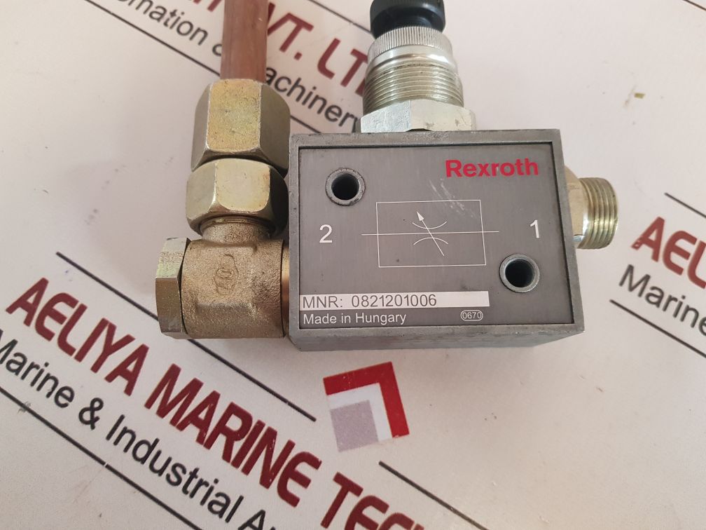 Rexroth 0821201006 Throttle Valve 202579