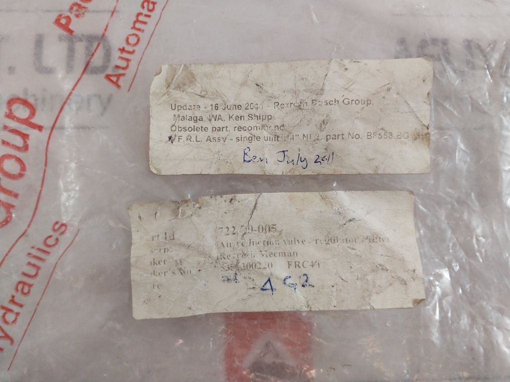 Rexroth 0821300304 Air Redirection Valve Regulator