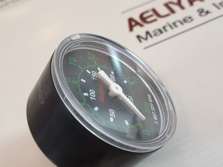 Rexroth 1 827 231 010 Manometer Pressure Gauge

