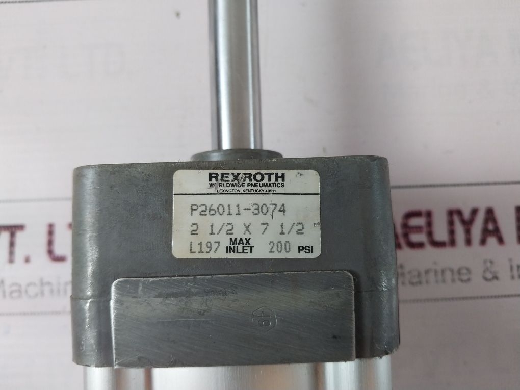 Rexroth 2 1/2 X 7 1/2