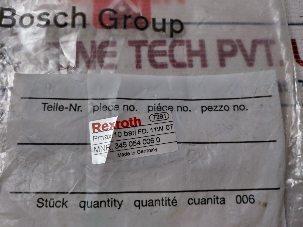 Rexroth 345 054 006 0 Nozzle