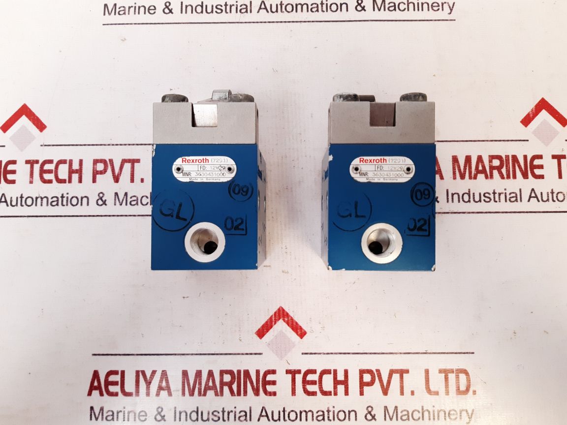 Rexroth 3630431000 Solenoid Valve 12W29
