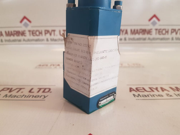 Rexroth 3712010000 3/2-way Pneumatic Valve