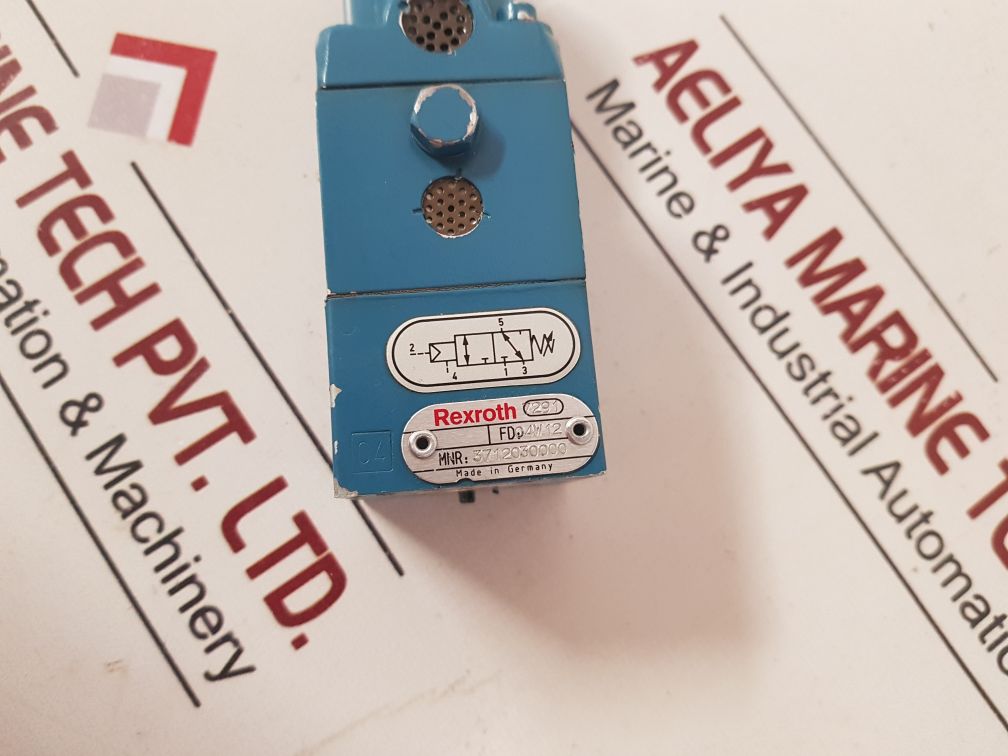 Rexroth 3712030000 Pneumatic Directional Valve 04W12