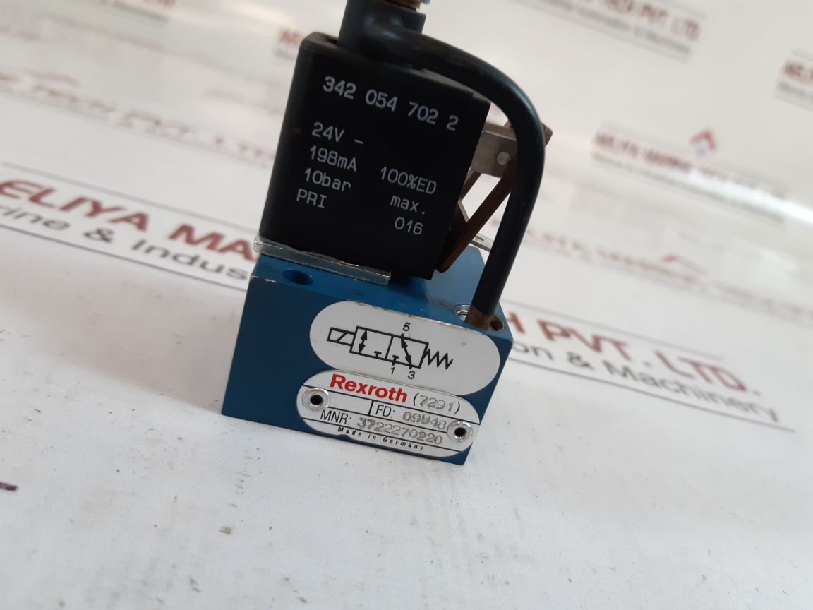 Rexroth 3722270220 pneumatic directional control valve fd: 09w48