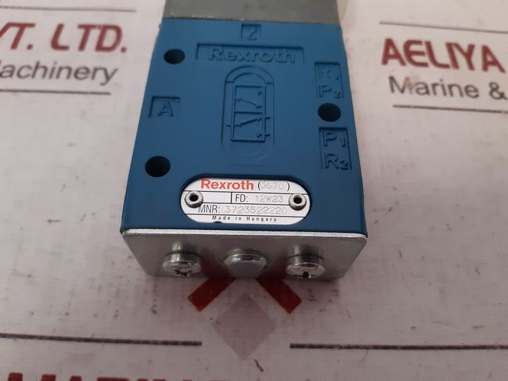 Rexroth 3723522220 Solenoid Valve 12W23