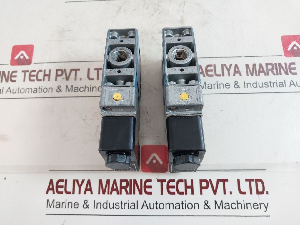 Rexroth/Wabco 3723522220 Solenoid Directional Valve & Coil Free Shipping