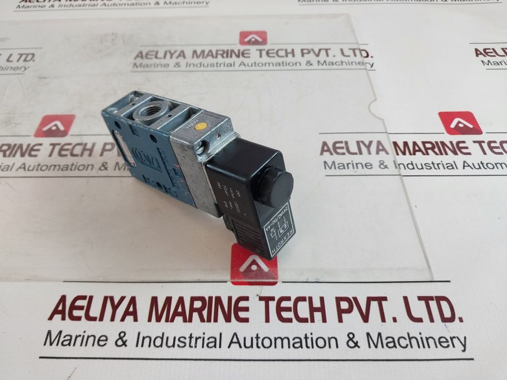 Rexroth/Wabco 3723522220 Solenoid Directional Valve & Coil Free Shipping