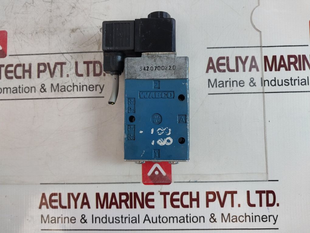 Rexroth/Wabco 3723522220 Solenoid Directional Valve & Coil Free Shipping