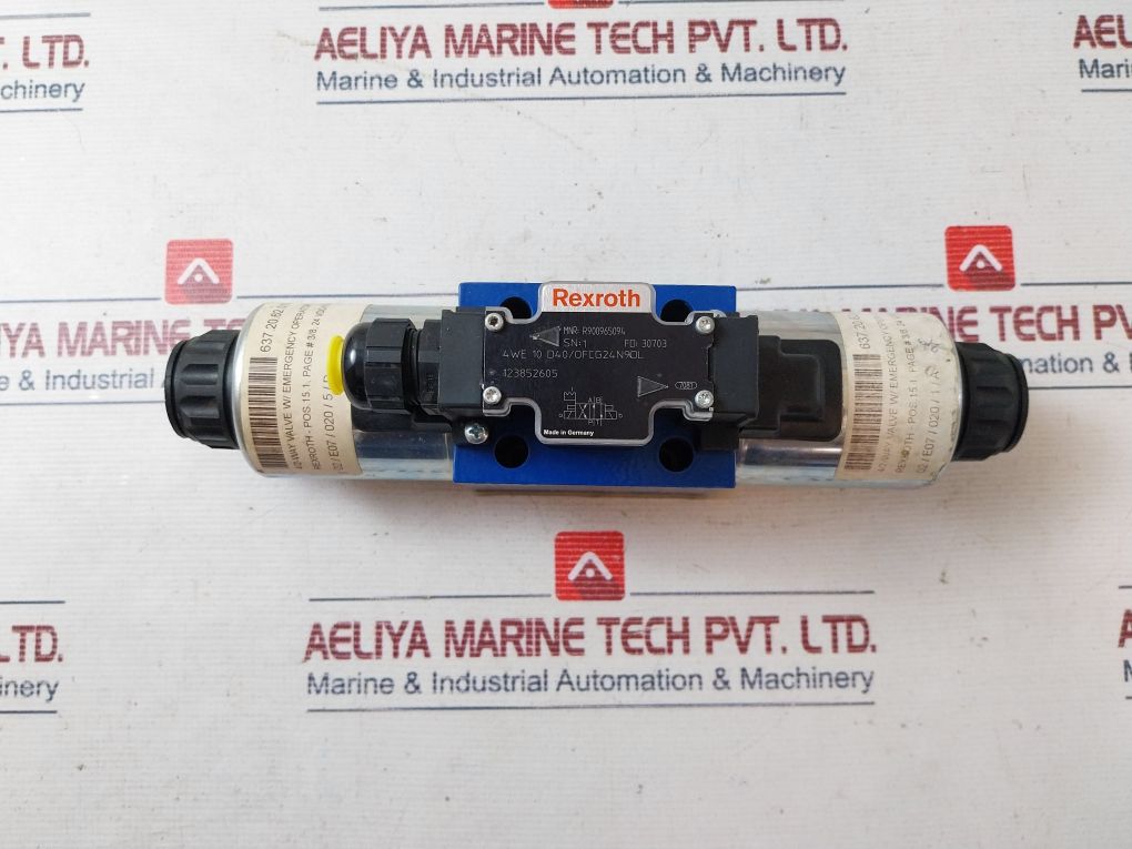 Rexroth 4We 10 D40/Ofcg24N9Dl 4/2-way Emergency Operator Valve