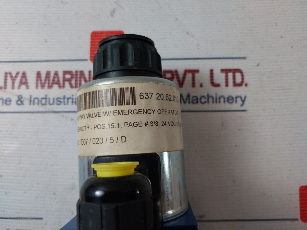 Rexroth 4We 10 D40/Ofcg24N9Dl 4/2-way Emergency Operator Valve