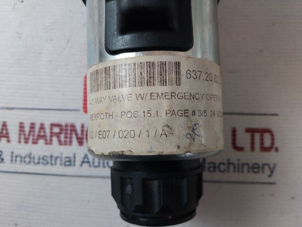 Rexroth 4We 10 D40/Ofcg24N9Dl 4/2-way Emergency Operator Valve