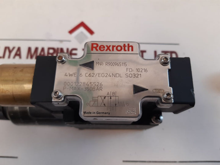 Rexroth 4We 6 C62Eg24Ndl Directional Spool Valve
