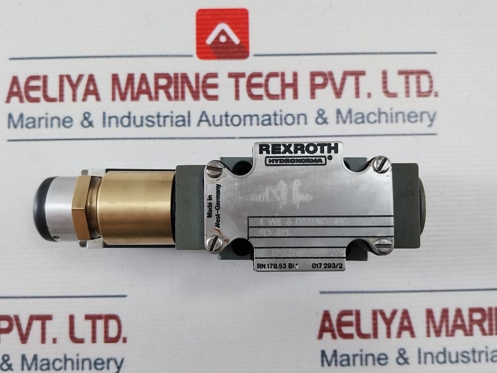 Rexroth 4We 6 D52/Ag24Nd Solenoid Operated Directional Valve