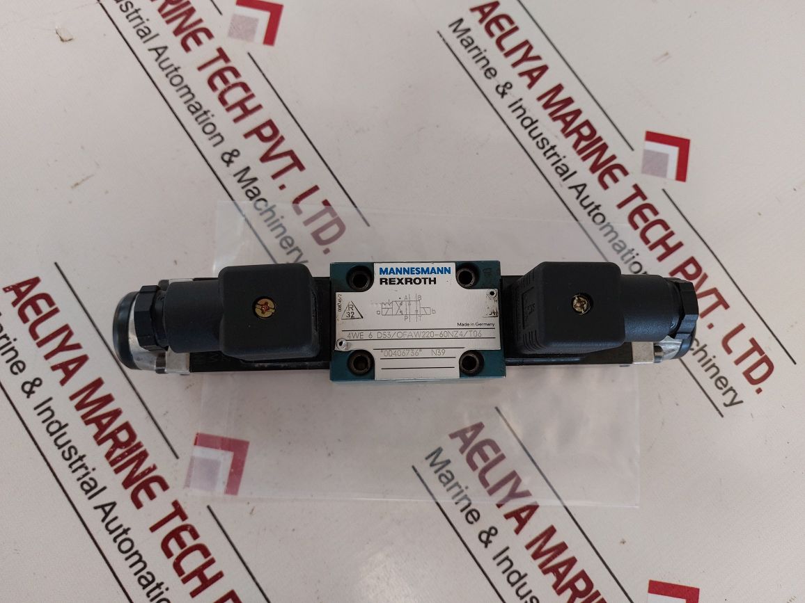 Rexroth 4We 6 D53/Ofaw220-60Nz4/T06 Solenoid Valve