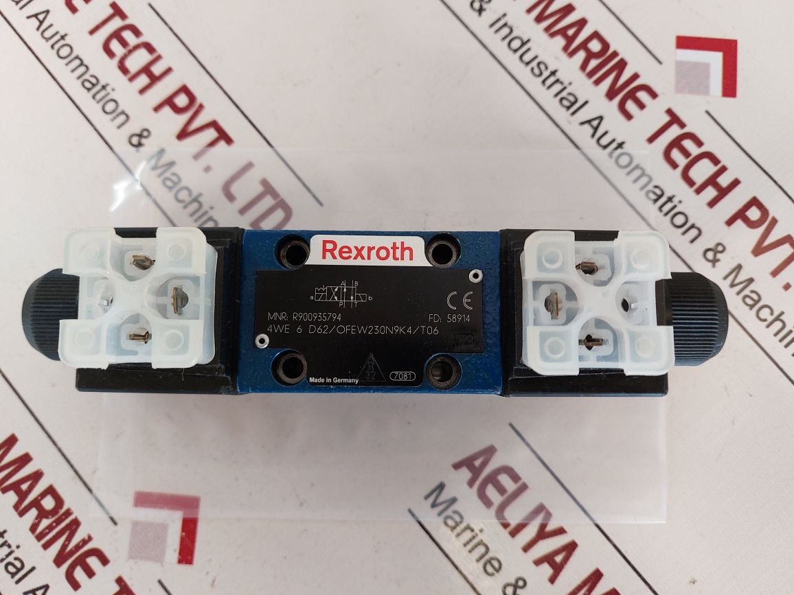 Rexroth 4We 6 D62/Offw230N9K4/T06 Solenoid Valve R900935794