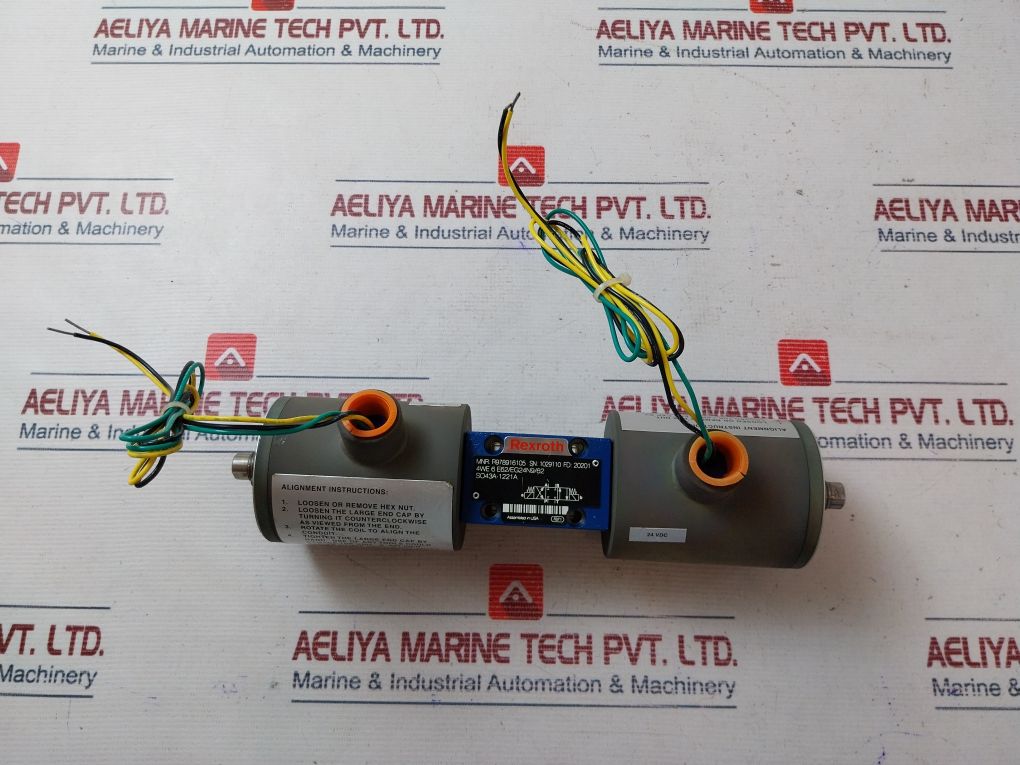 Rexroth 4We 6 E62/Eg24N9/62 Hydraulic Solenoid Valve D12-774E-29A