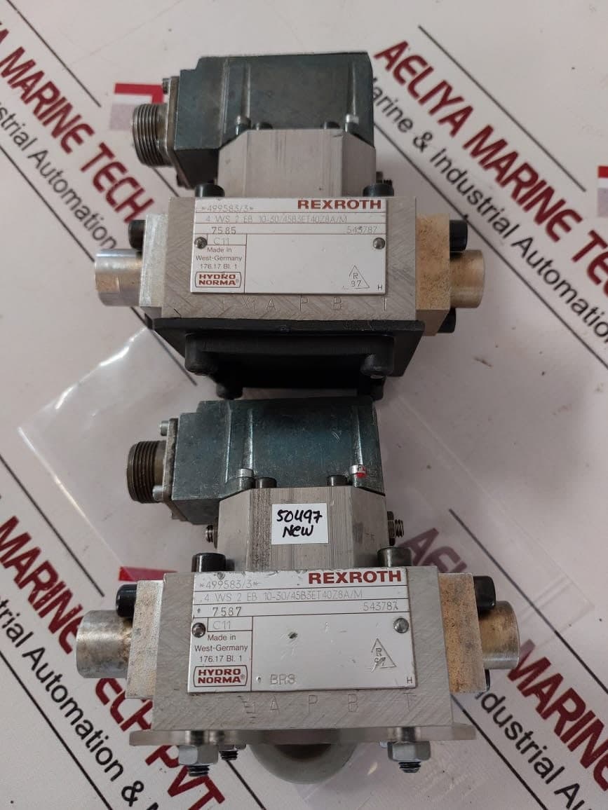 Rexroth 4Ws2 Eb 10-30/45B3Et40Z8A/M Servo Valve