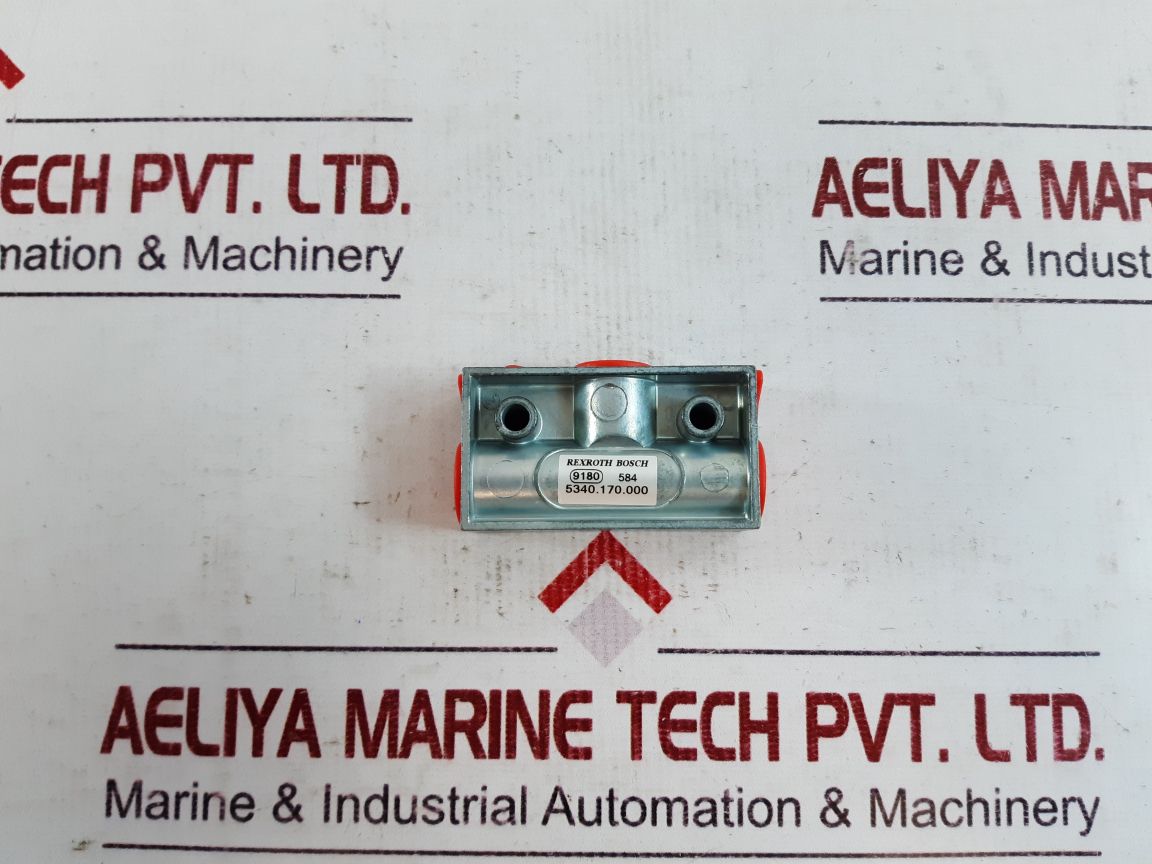 Rexroth 5340.170.000 Pneumatic Shuttle Valve 9180