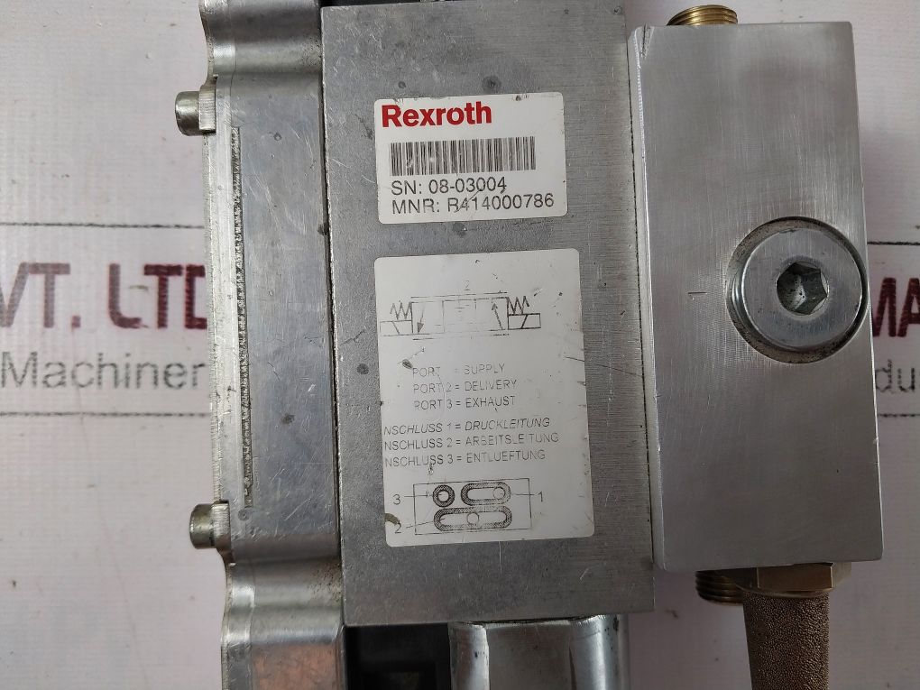 Rexroth 5610217002 S Pneumatic Valve R414000786