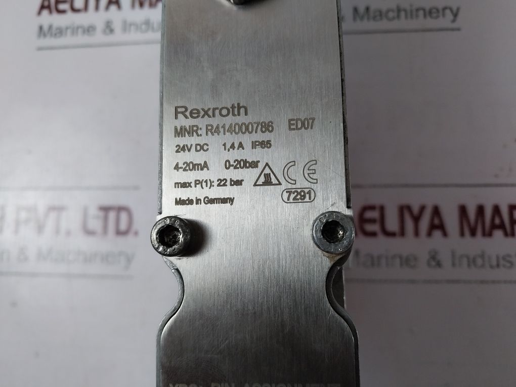 Rexroth 5610217002 S Pneumatic Valve R414000786