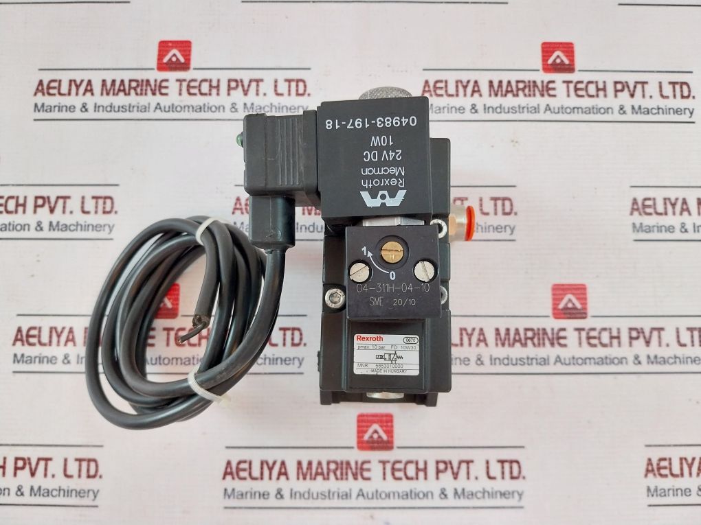 Rexroth 5653010000 Directional Valve 24V Dc 10W