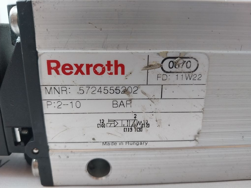 Rexroth/Bosch 5724555202 Solenoid Valve 11W22