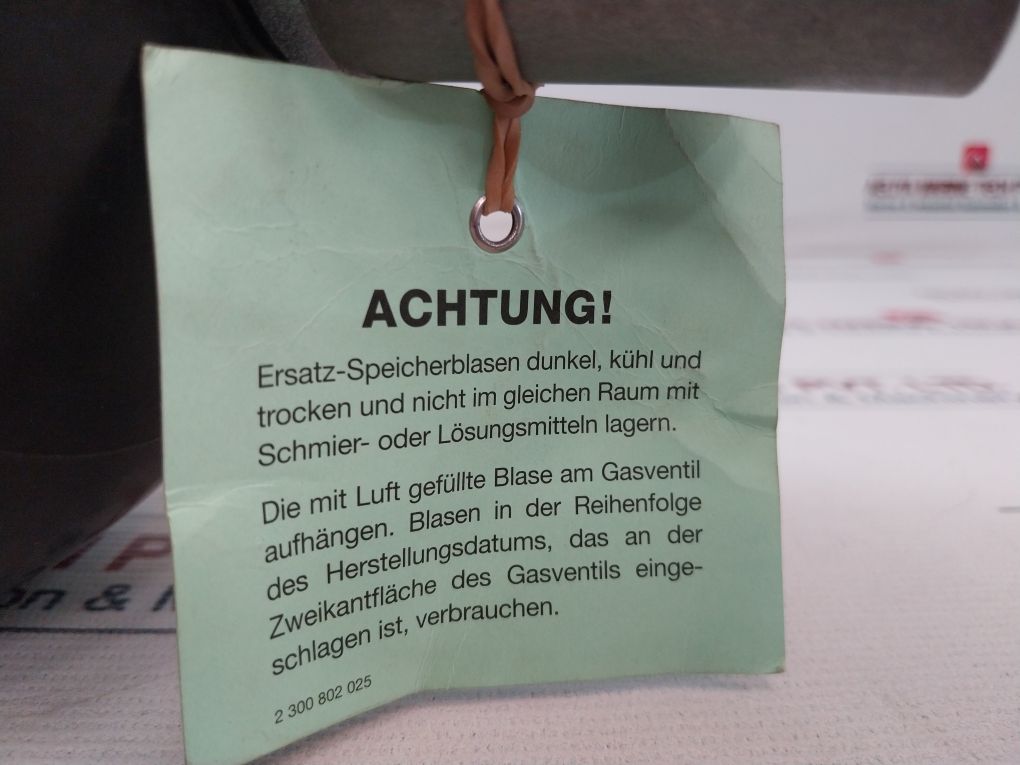 Rexroth 7920-872 Hydraulic Bladder Accumulator