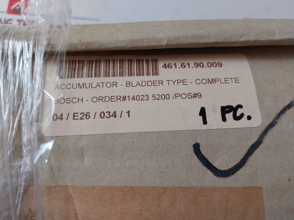 Rexroth 7920-872 Hydraulic Bladder Accumulator