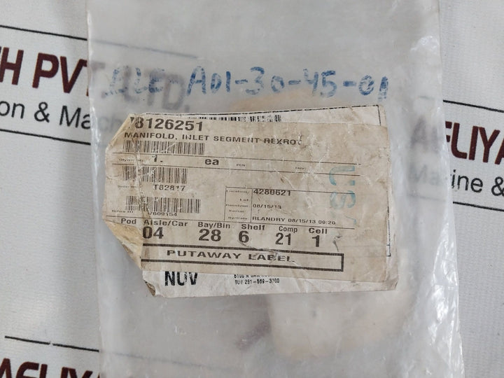 Rexroth/Bosch P-067701-00000 Pneumatic Valve Manifold