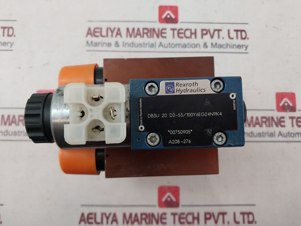 Rexroth Db3U 20 D2-53/100Y6Eg24N9K4 Two-stage Control Valve