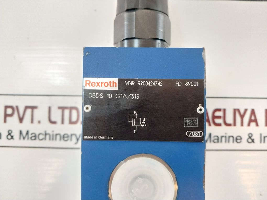 Rexroth Dbds 10 G1A/315 Pressure Relief Valve R900424742