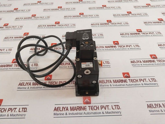 Rexroth Mecman 04983-197-18, 04-311H-04-10 Solenoid Valve & Coil 24Vdc
