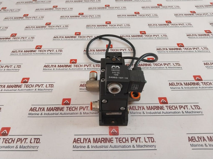 Rexroth Mecman 04983-197-18 Solenoid Valve & Coil 04-311H-04-10 24V