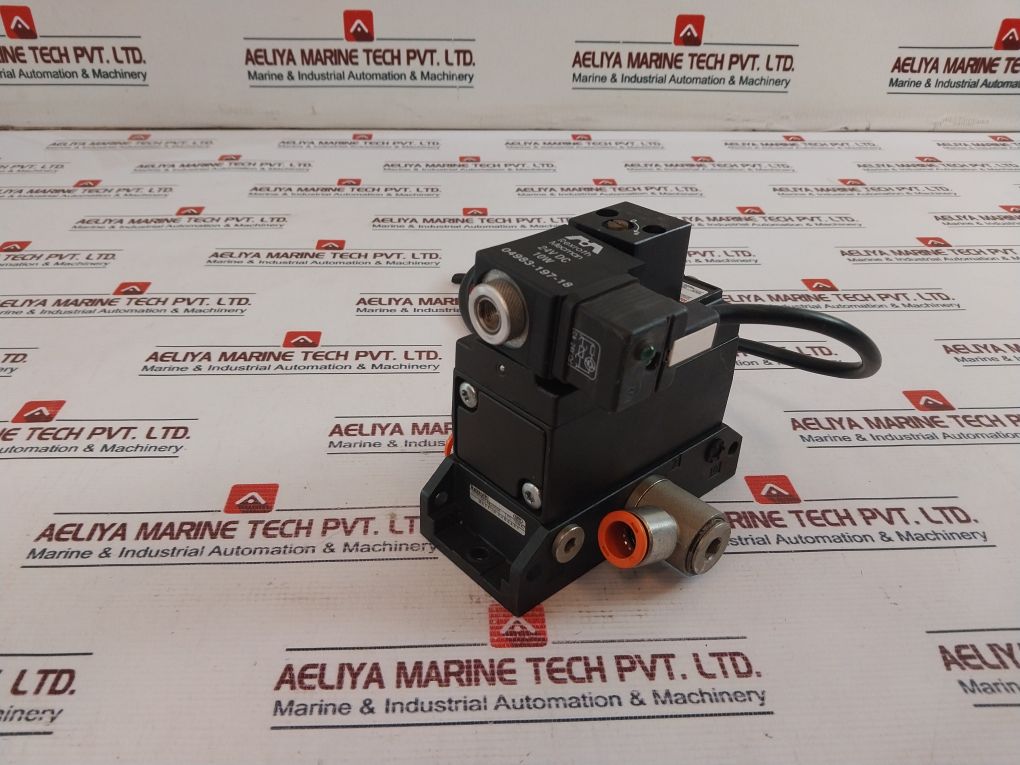Rexroth Mecman 04983-197-18 Solenoid Valve & Coil 04-311H-04-10 24V