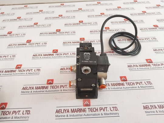 Rexroth Mecman 04983-197-18 Solenoid Valve & Coil 04-311H-04-10 24V