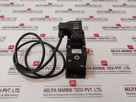 Rexroth Mecman 04983-197-18 Solenoid Valve & Coil 10 Bar 24Vdc 10W