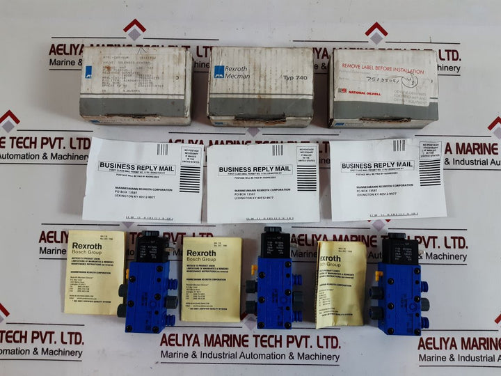 Rexroth Mecman 740 Solenoid Valve
