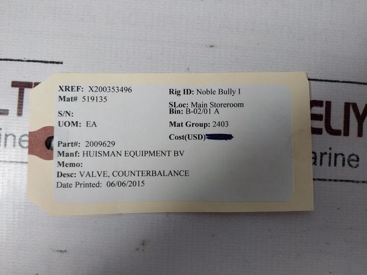 Rexroth R930003356 Hydraulic Valve 084404030335000